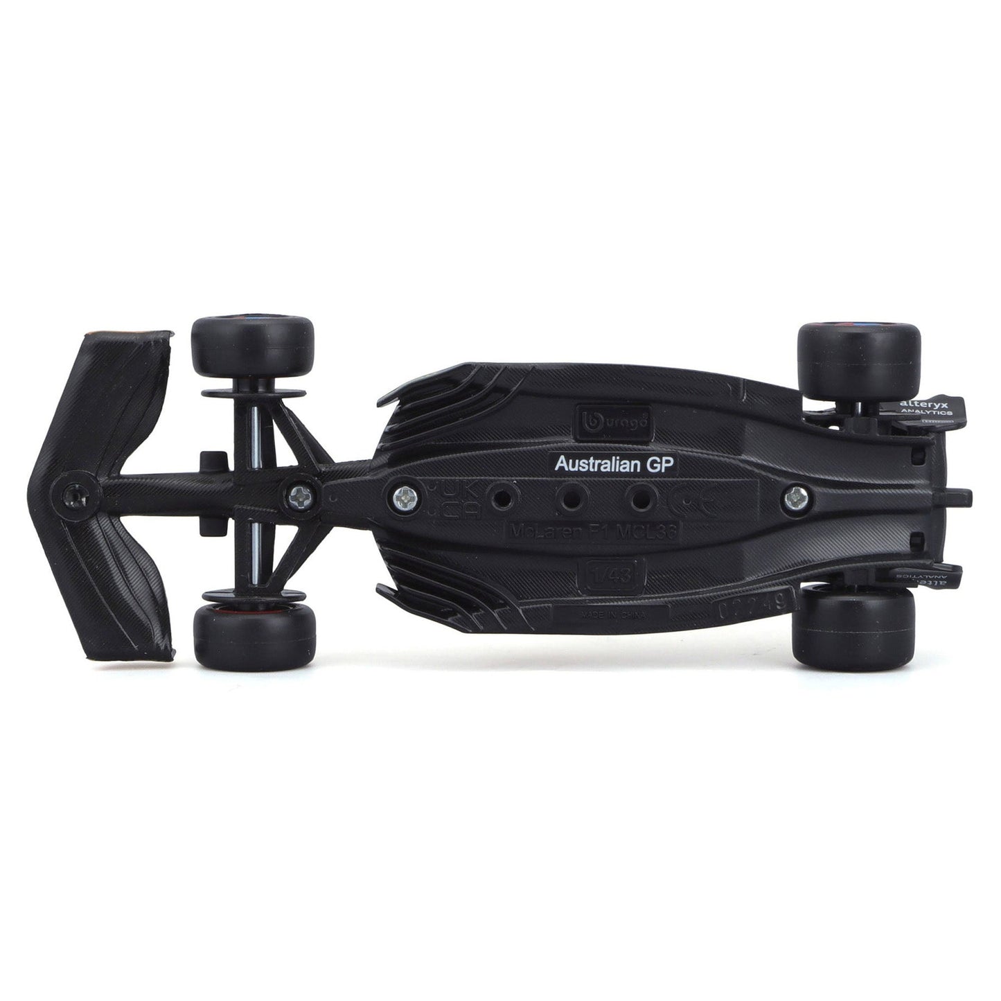 Bburago 1:43 2022 F-1 McLaren MCL 36 #4 Norris