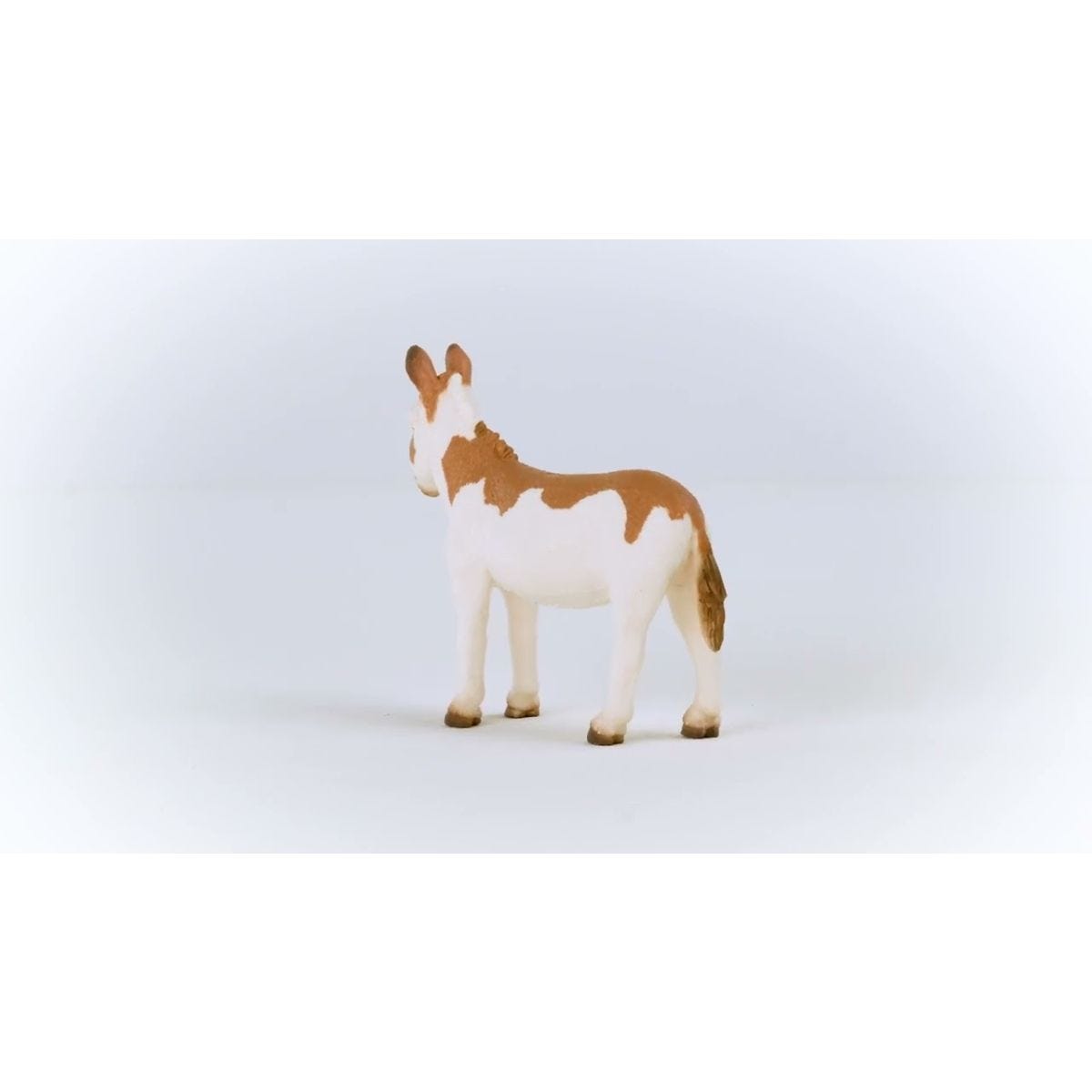 Schleich American Spotted Donkey Animal Toy