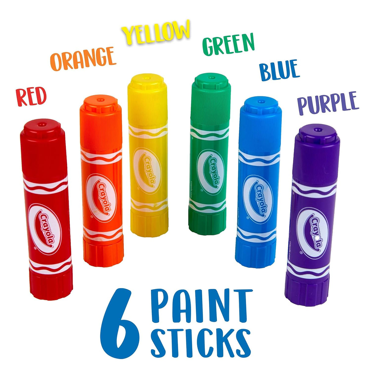 Crayola Washable Paint Sticks (Pack of 6)