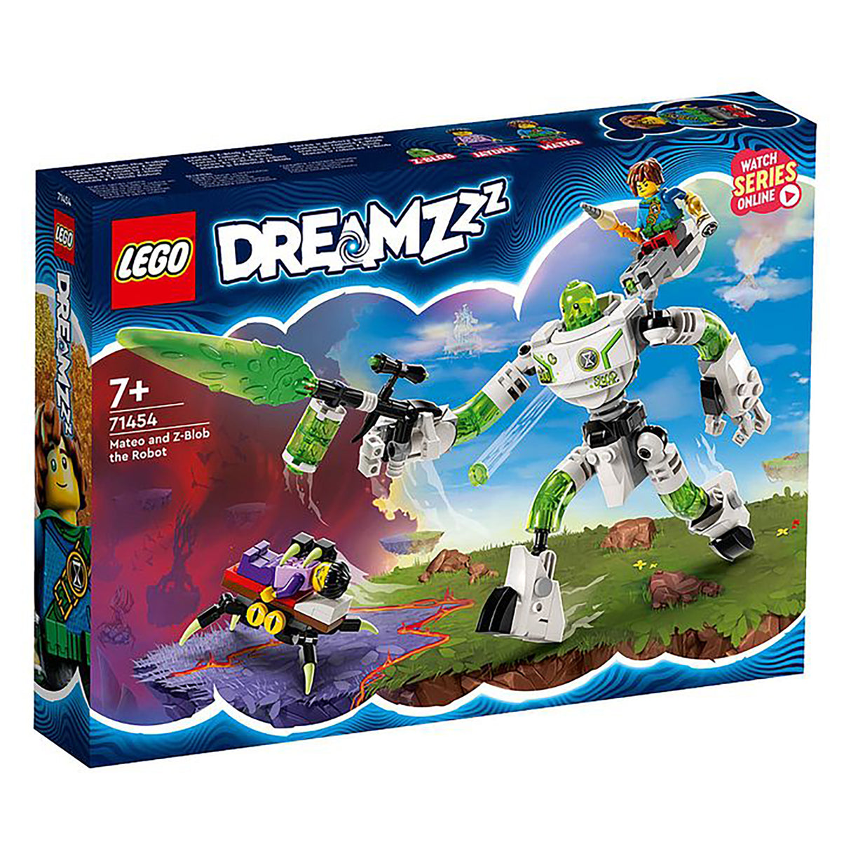 LEGO DREAMZzz Mateo and Z-Blob the Robot 71454 (237 pieces)