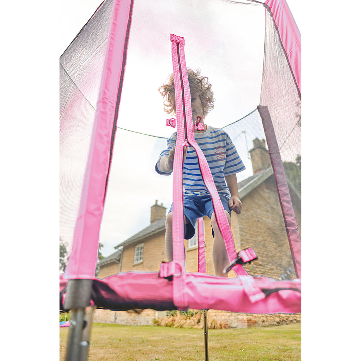 Plum Junior Trampoline, Pink (6 ft)