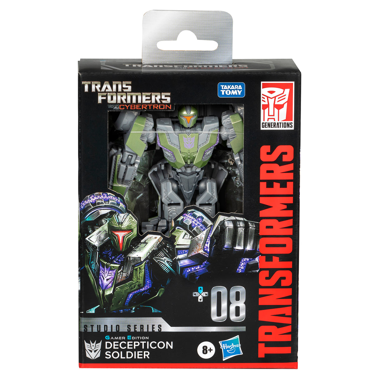 Transformers War for Cybertron Decepticon Soldier 08 Studio Series Deluxe Action Figure