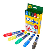 Crayola Washable Window Crayons 5 Pack