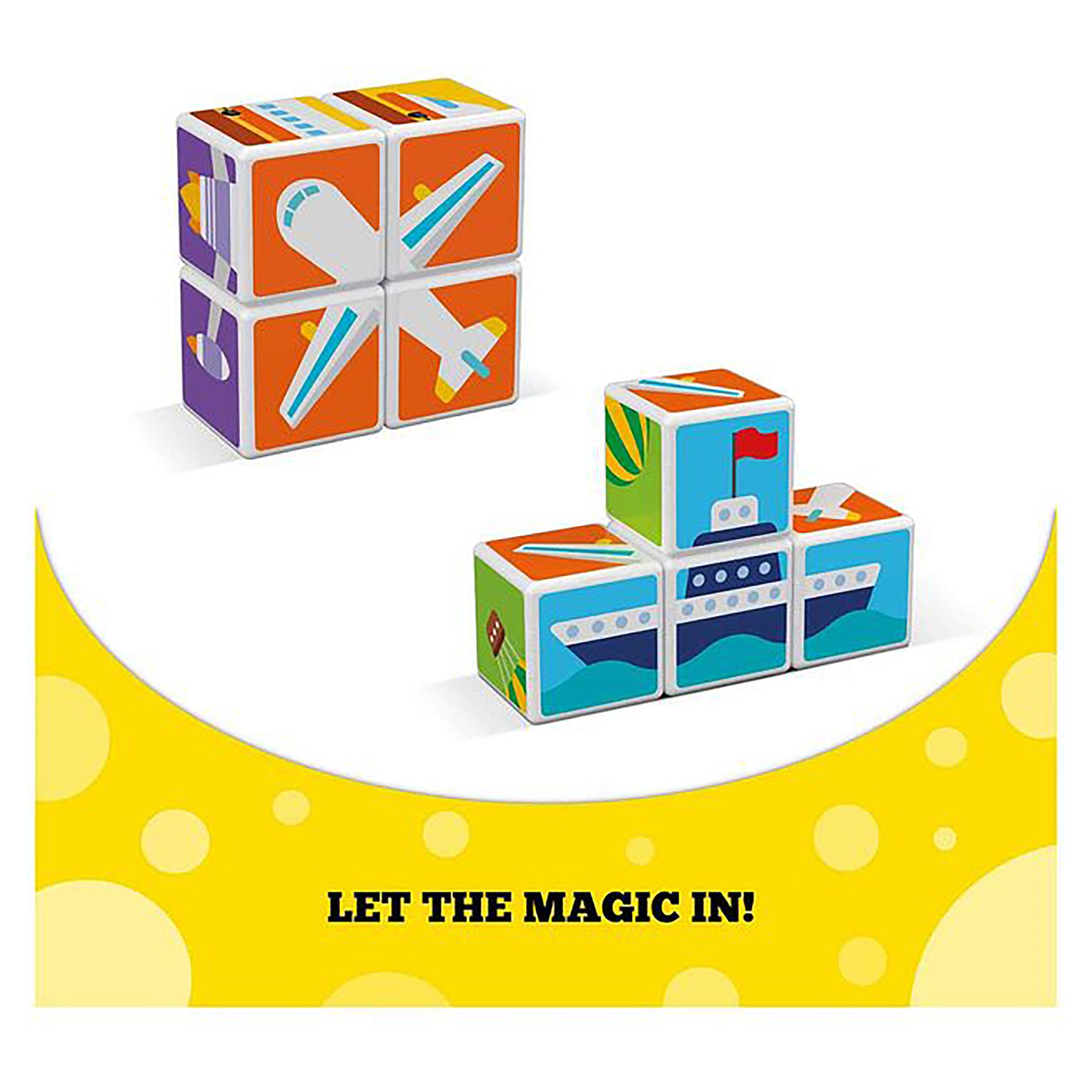 Geomag Magicube Transports Building Set