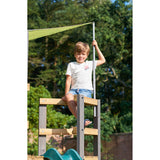 Plum Tamarin Wooden Swing Set Natural