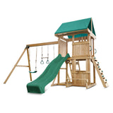 Lifespan Kids Carindale Play Centre Set with 2.2m Green Slide