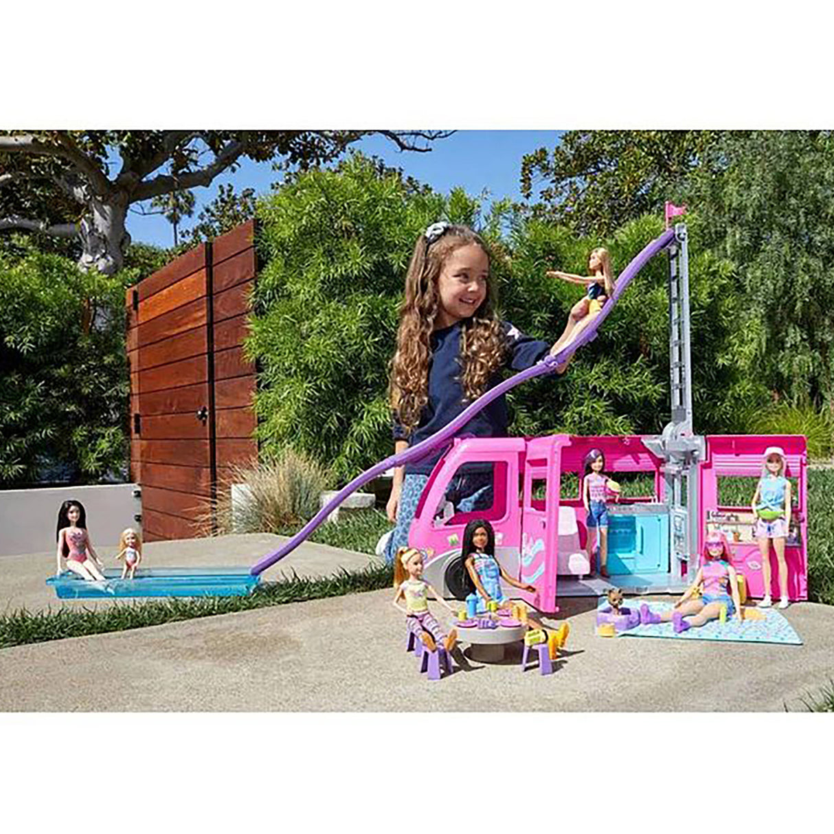 Barbie Dream Camper Vehicle Play Set