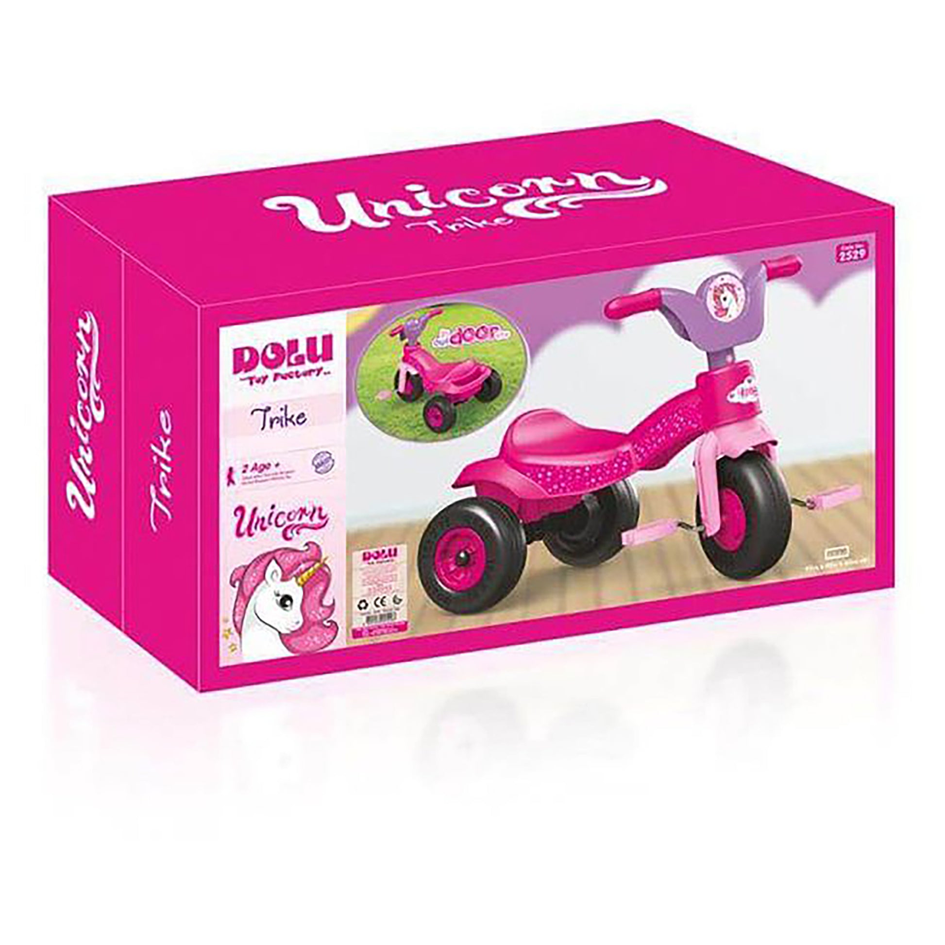 DOLU My First Ride-On Unicorn Trike