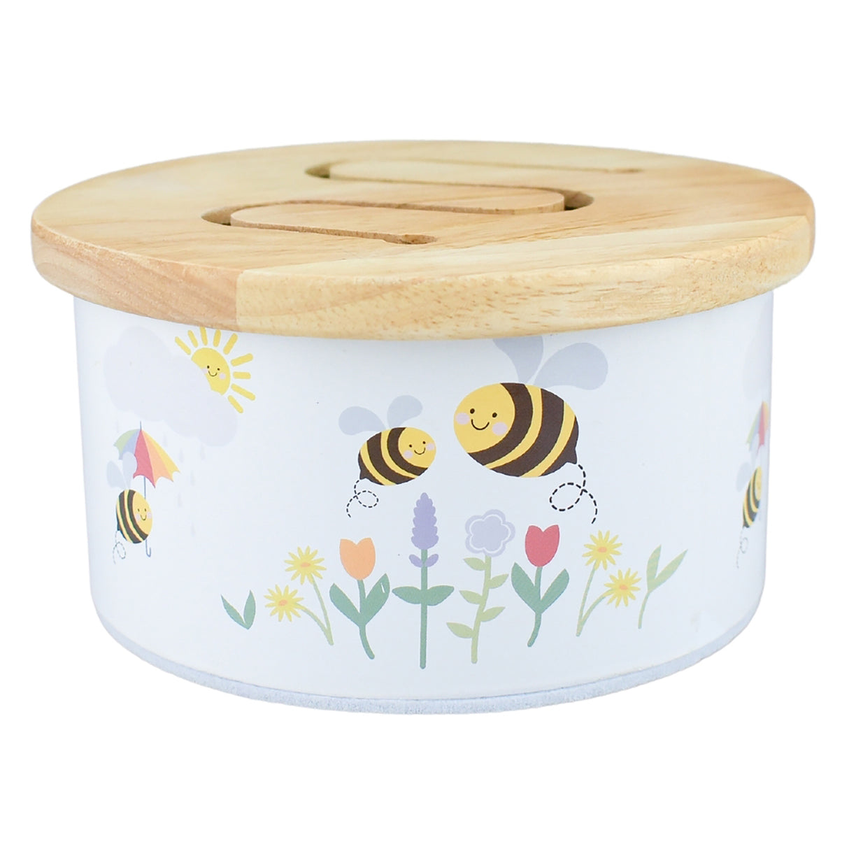 Buzzy Bee Wooden Drum