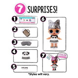 L.O.L. Surprise! Glitter colours Change Dolls with 7 Surprises