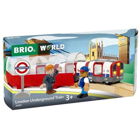 BRIO London Underground Train 7 pieces 36085