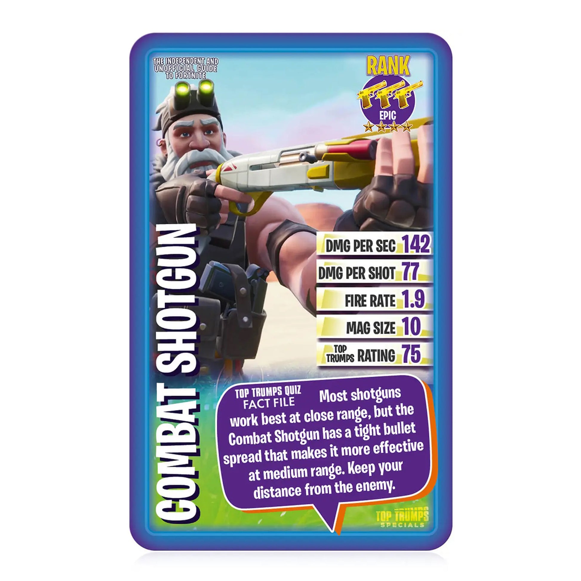 Top Trumps Independent and Unofficial Guide To Fortnite Card Game