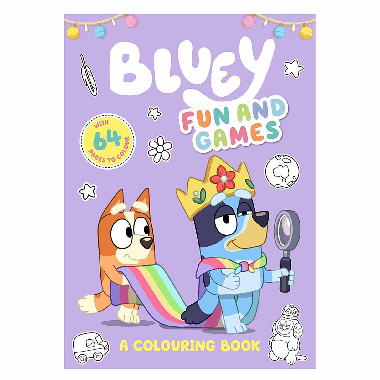 Penguin Bluey: Fun and Games Colouring Book by Penguin