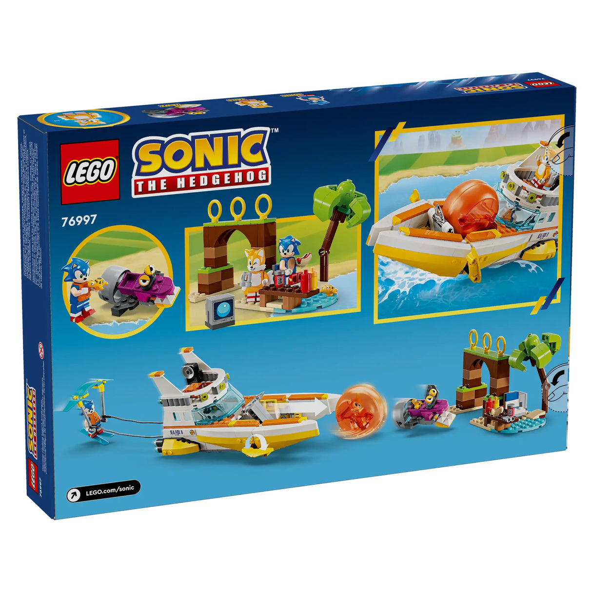 LEGO Sonic Tails Adventure Boat 76997