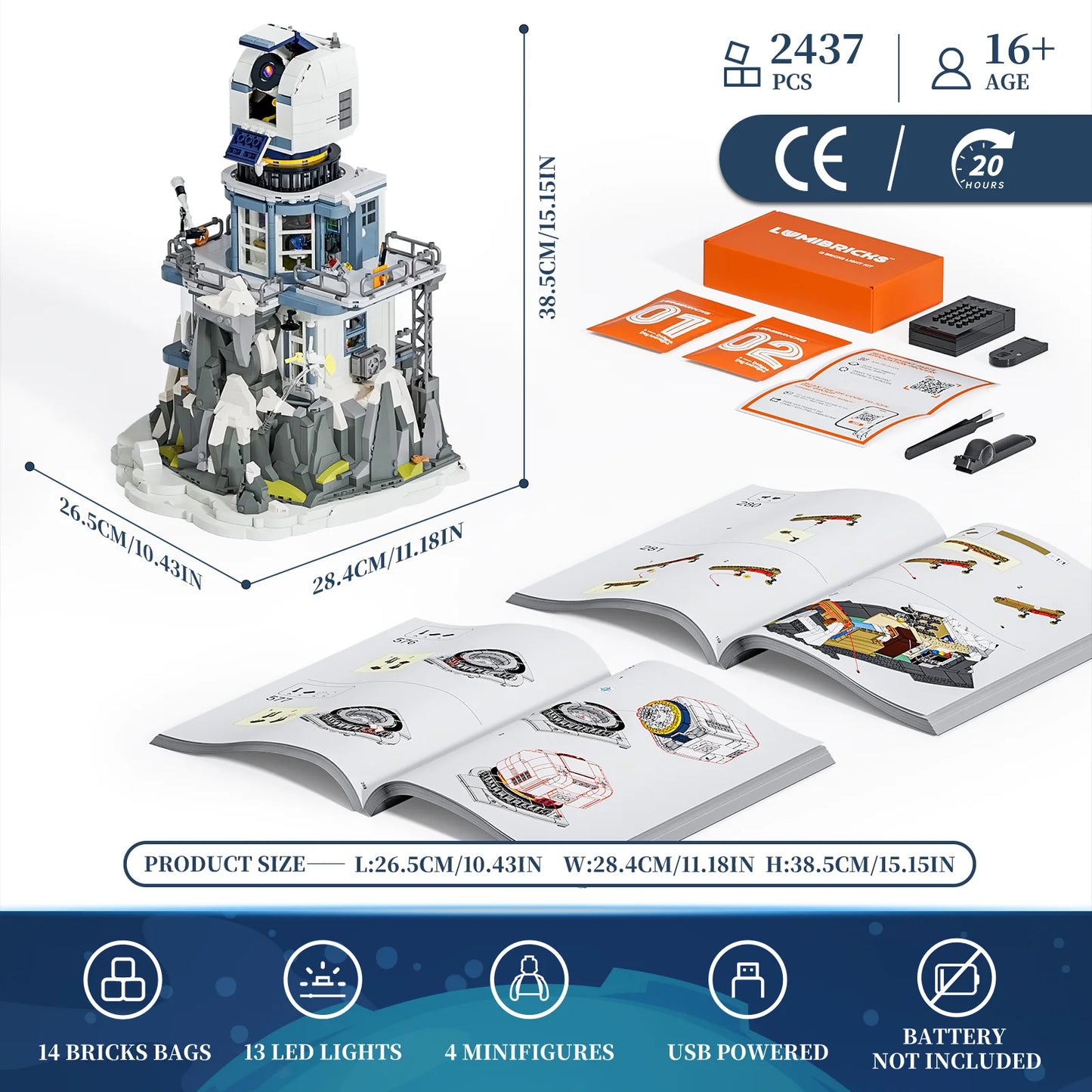 PRE-ORDER | Lumibricks Alpine Observatory