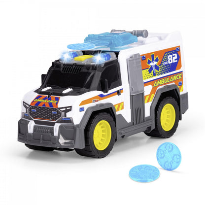 Dickies Toy Ambulance Responder Light & Sound 30cm