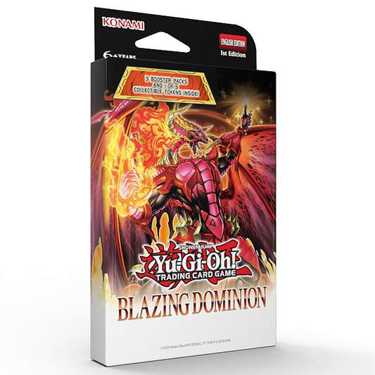 Yu-Gi-Oh! TCG: Blazing Dominion 3 Booster Tuck Box