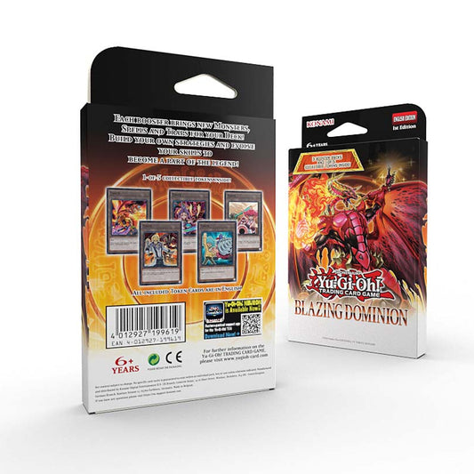 Yu-Gi-Oh! TCG: Blazing Dominion 3 Booster Tuck Box