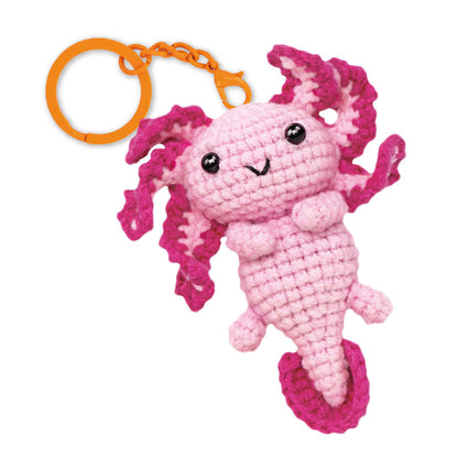 Avenir Crochet Keychain Love Axolotl