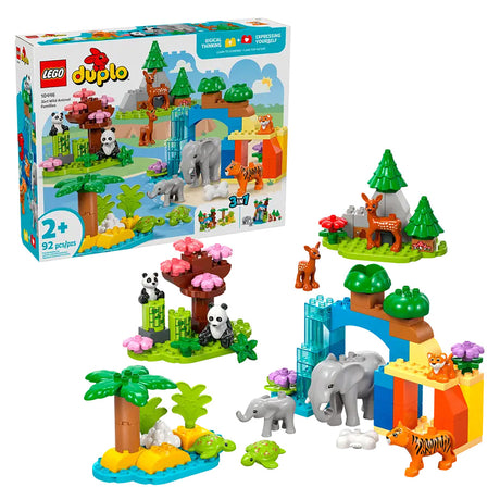 LEGO DUPLO Town 3in1 Wild Animal Families 10446