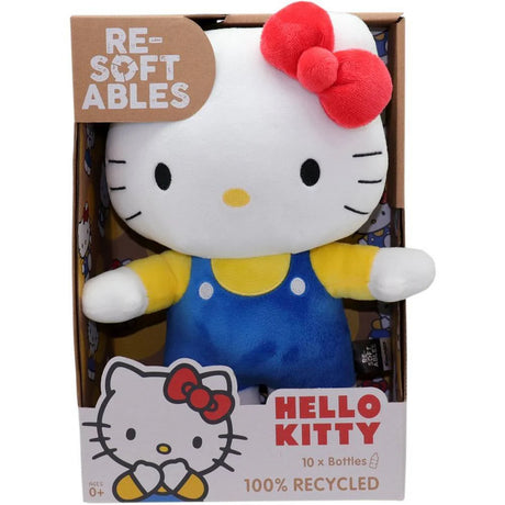 Hello Kitty Resoftables 10" S2  Blue Overalls