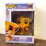 Funko Lion King - Simba with Grub Pop! Vinyl Figure