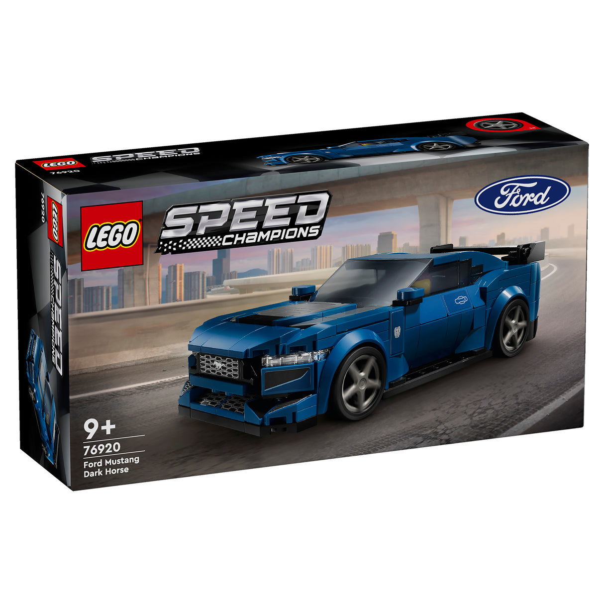 LEGO Speed Champions Ford Mustang Dark Horse Sports Car 76920, (344-Pieces)