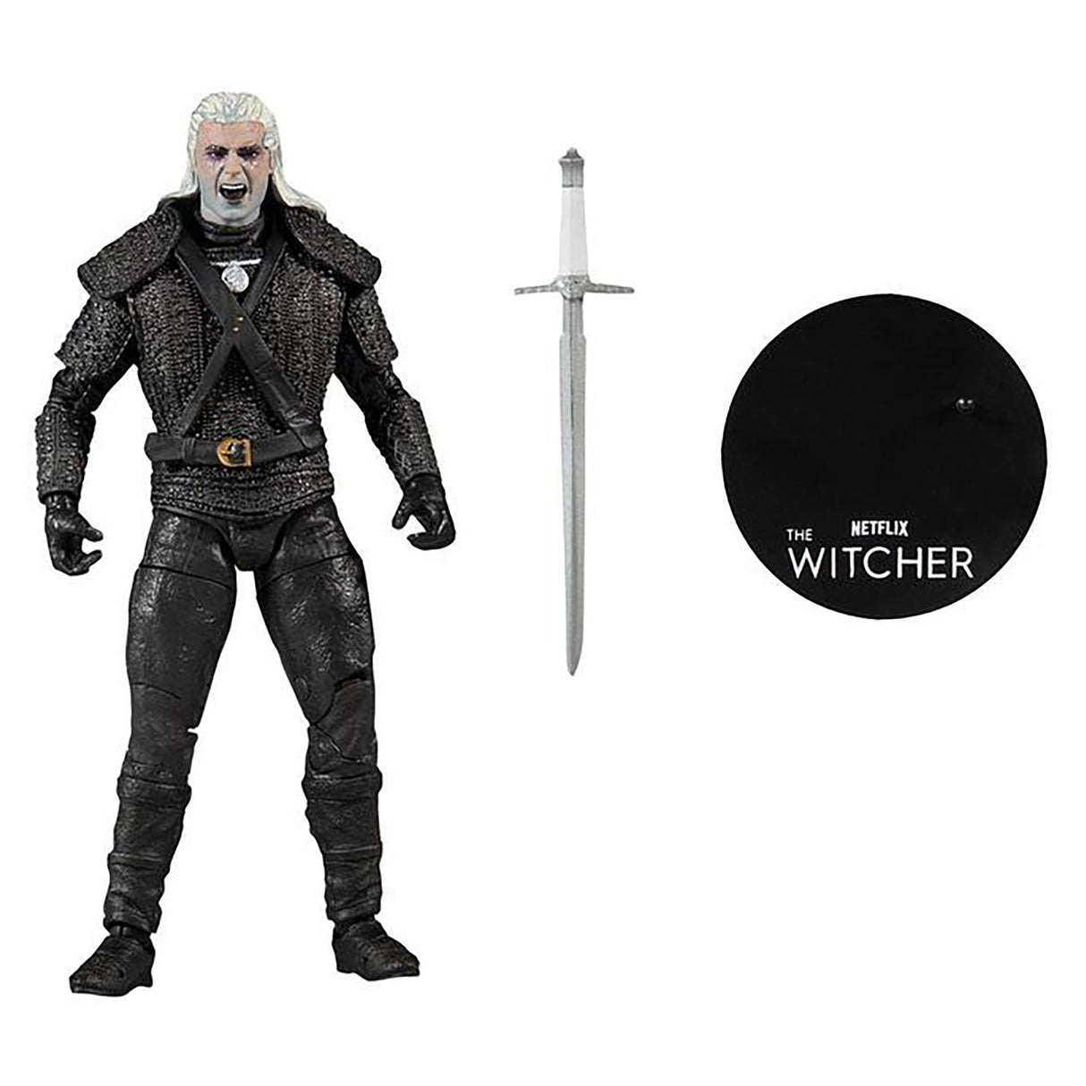 McFarlane The Witcher (2019) - Geralt of Rivia (Kikimora Battle) Scale Action Figure (18 cms)