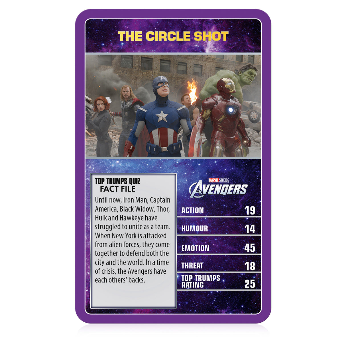 Top Trumps Marvel 30 Moments Card Game