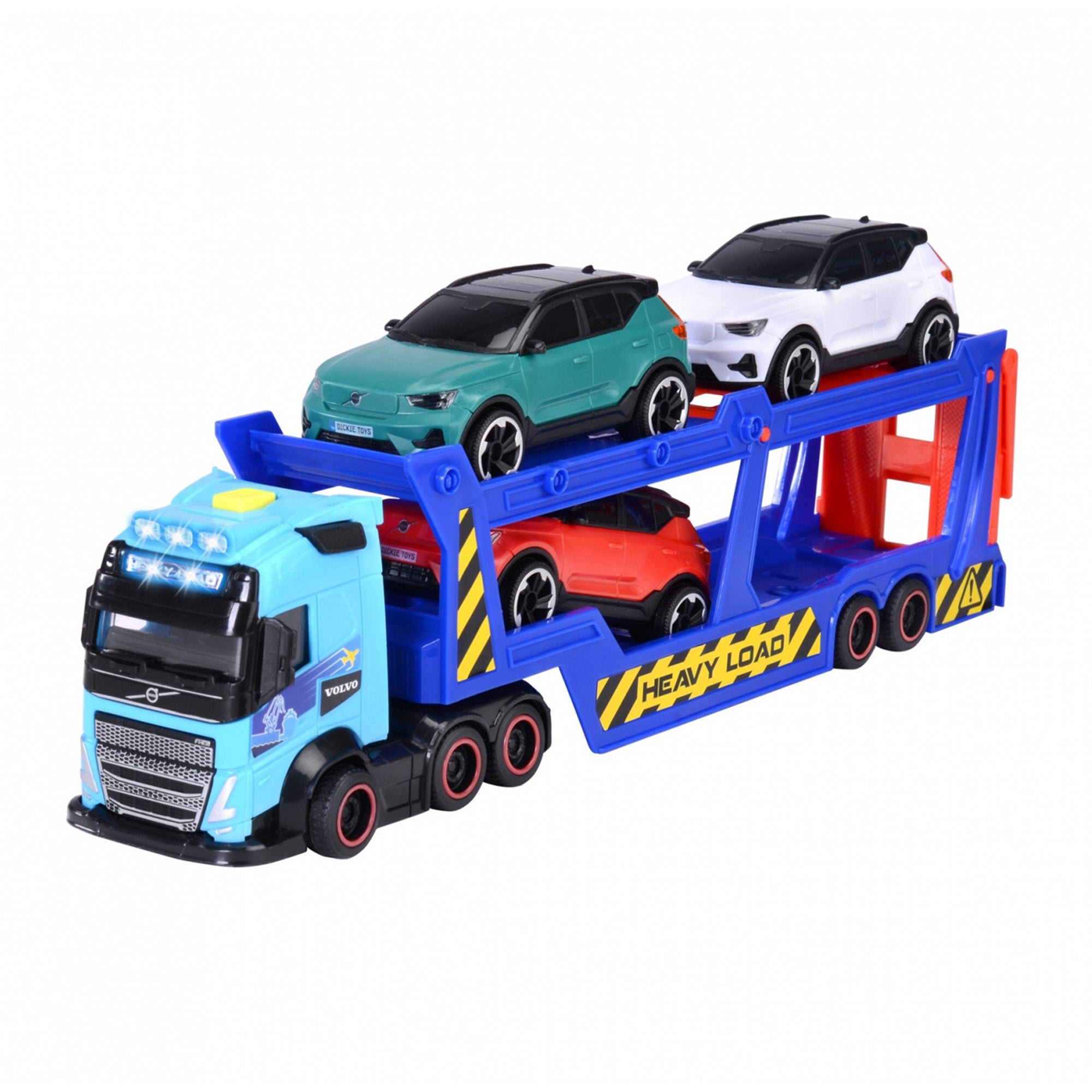 Dickie Toys Volvo Car Transporter Set