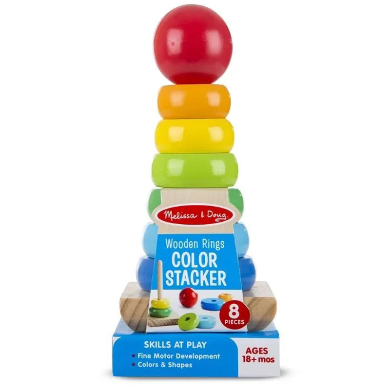 Melissa & Doug Rainbow Stacker Toy