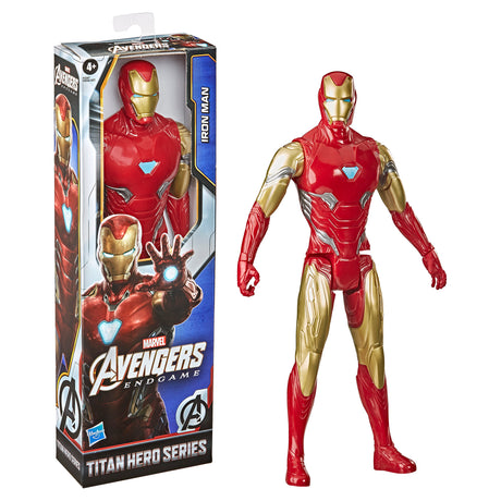 Marvel Avengers Endgame Iron Man Figure Titan Hero (12-inch)