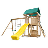 Lifespan Kids Carindale Play Centre Set with 2.2m Yellow Slide