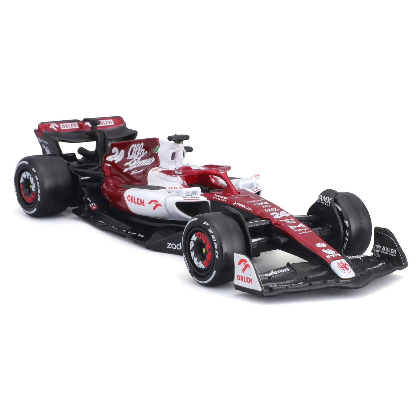 Bburago 1:43 2022 F-1 Alfa Romeo C42 #24 Zhou