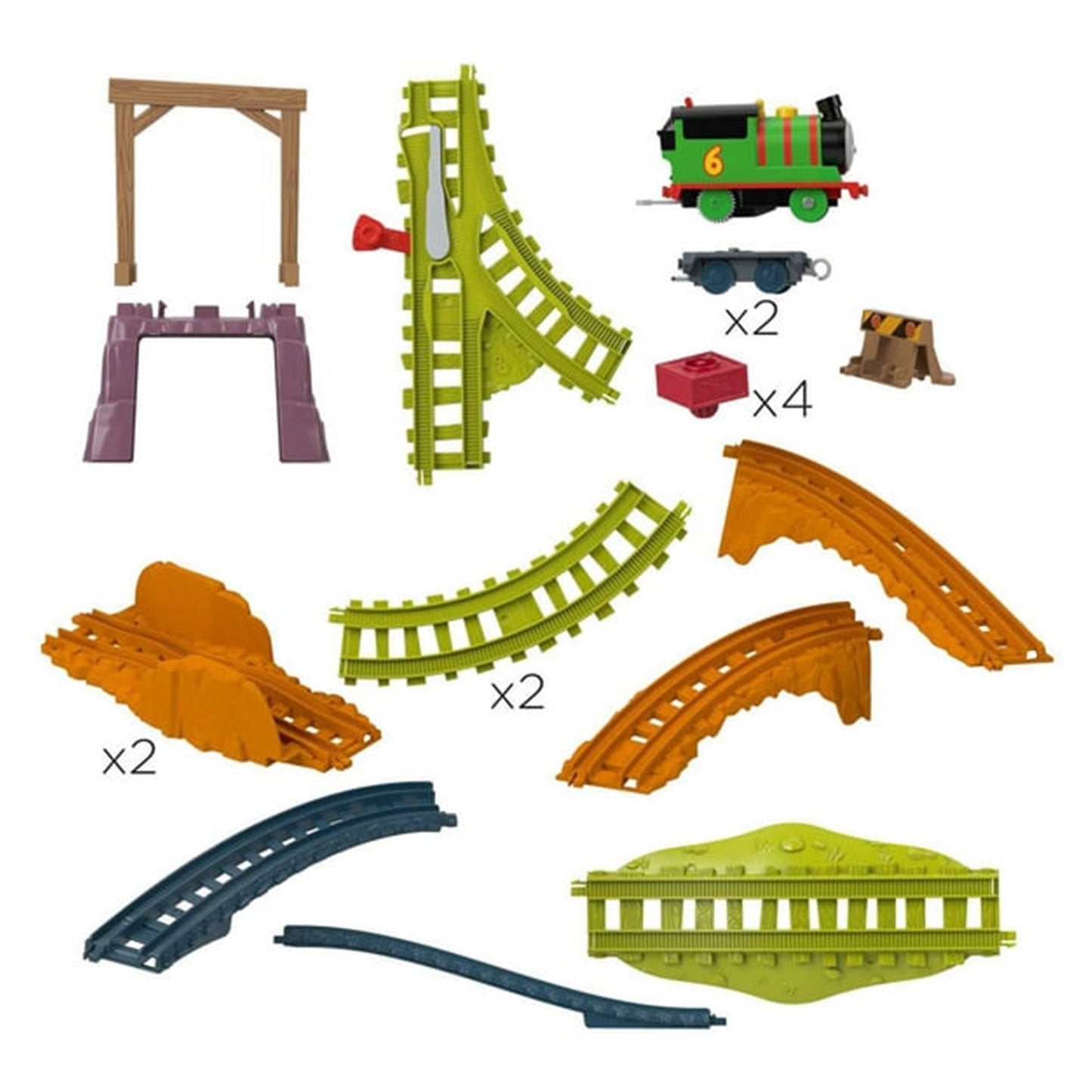 Thomas & Friends AEG Motorized Track Set Percy's Cargo Run