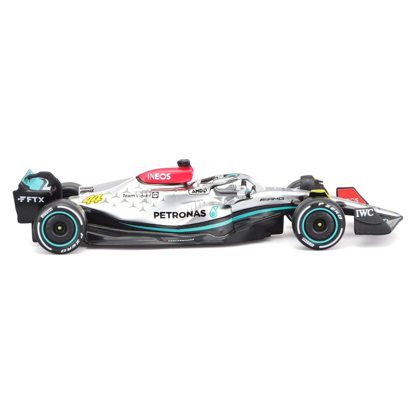 Bburago 1:43 2022 F-1 Mercedes AMG W13 Hamilton