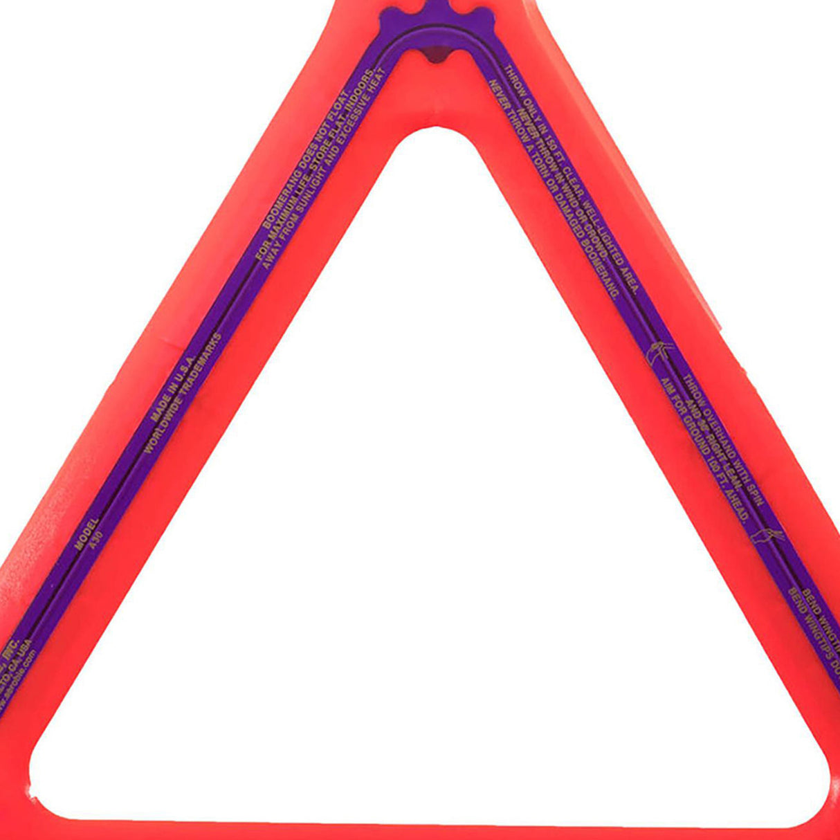 Aerobie Orbiter Boomerang Disc, Red
