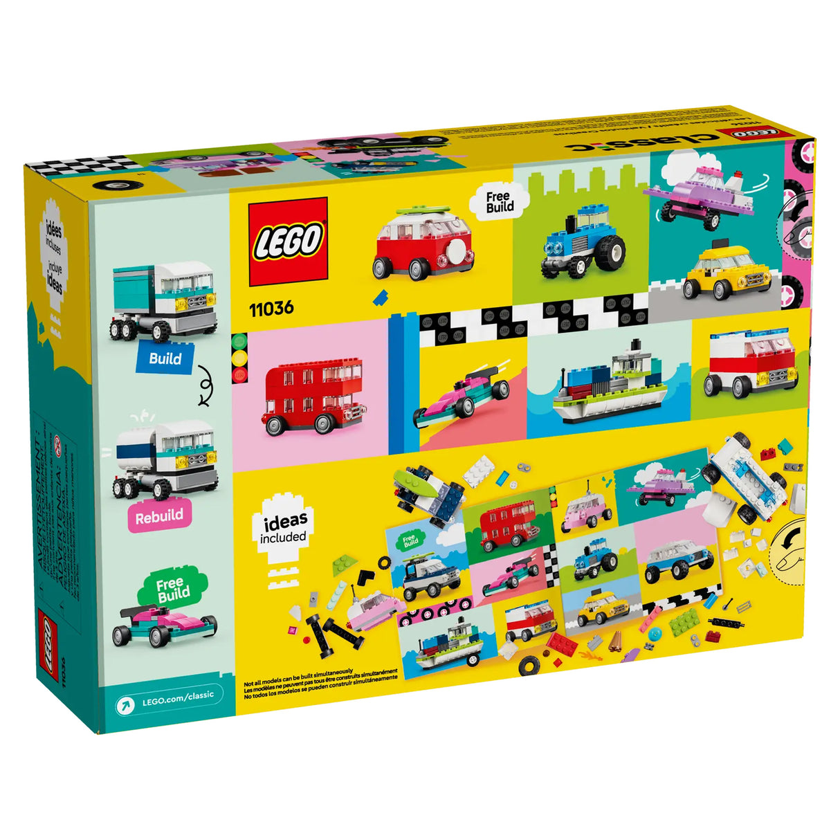 LEGO Creative Creative Vehicles 11036, (900-pieces)