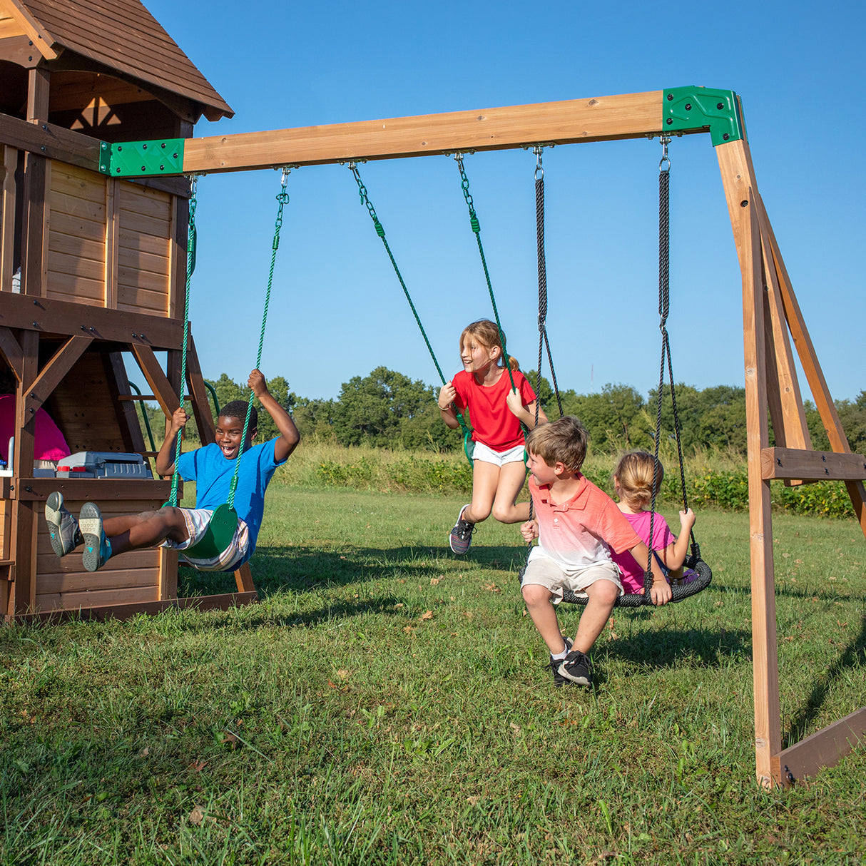 Lifespan Kids Backyard Discovery Cedar Cove Play Centre