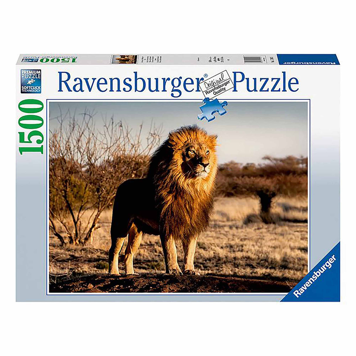 Ravensburger Lion, King of the Animals Puzzle (1500 pieces)