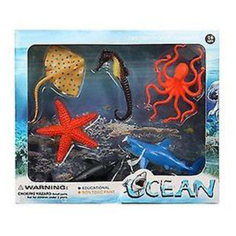 Ocean Animal Figures 6pc Set