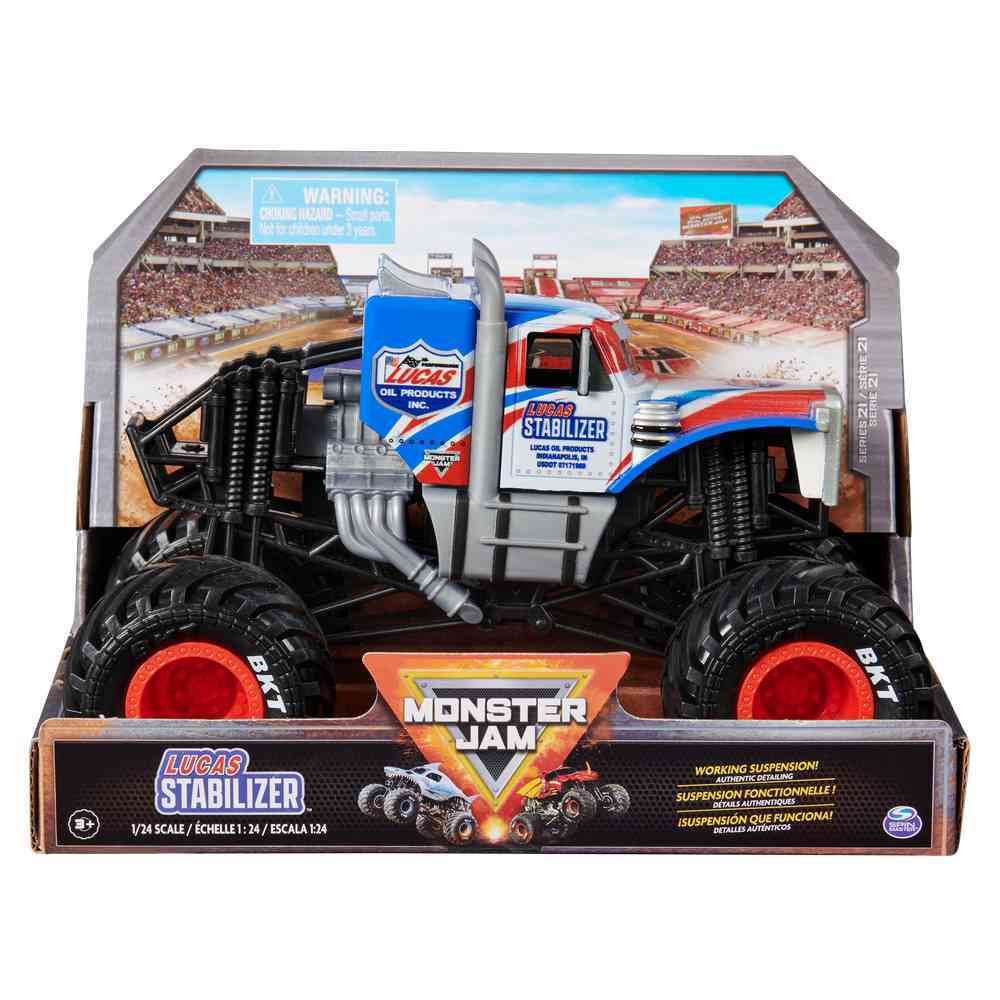 Monster Jam 1:24 Die Cast Lucas Stabilizer