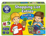 Orchard Toys Shopping List Booster Extras Fruit & Vegetables