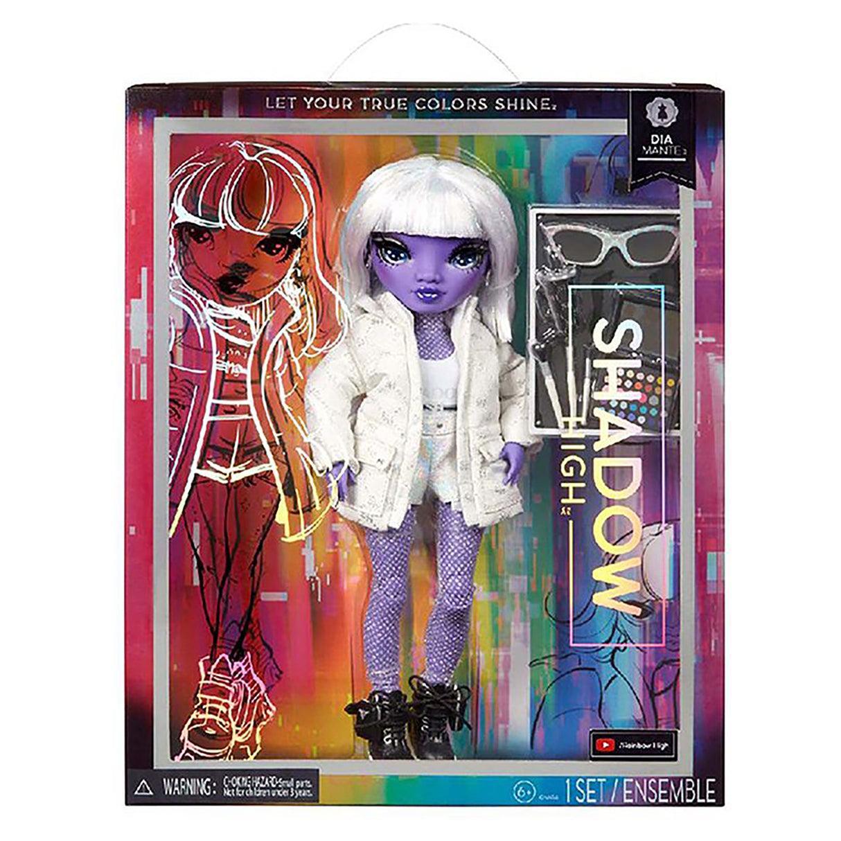 Rainbow High Shadow High S23 Fashion Doll Dia Mante