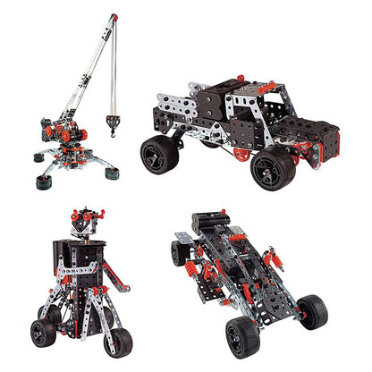 Meccano Junior 16214 25-In-1 Super Construction Set In Case