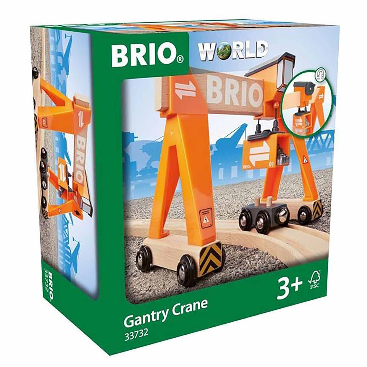 BRIO 33732 Gantry Crane Set