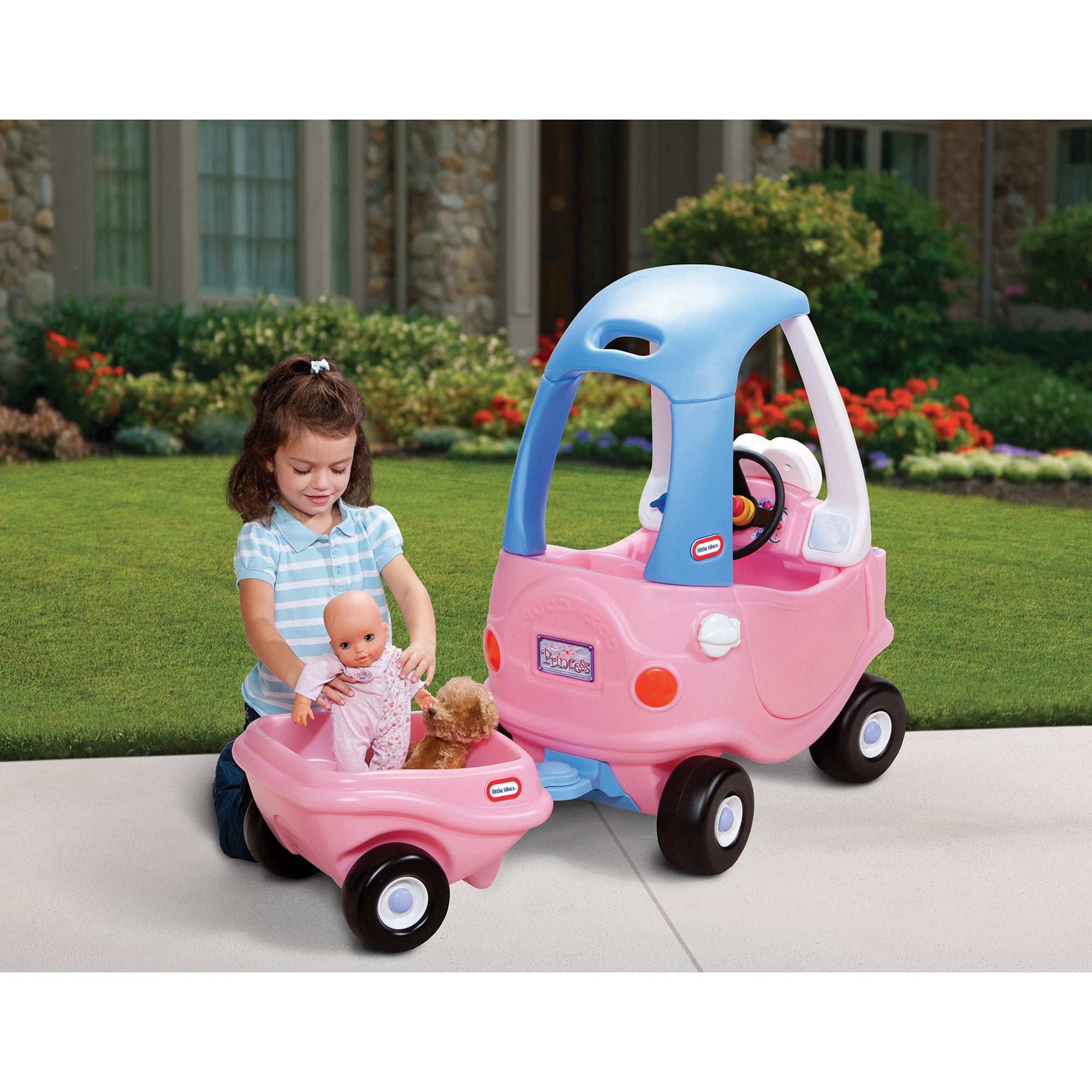 Little tikes cozy truck trailer online