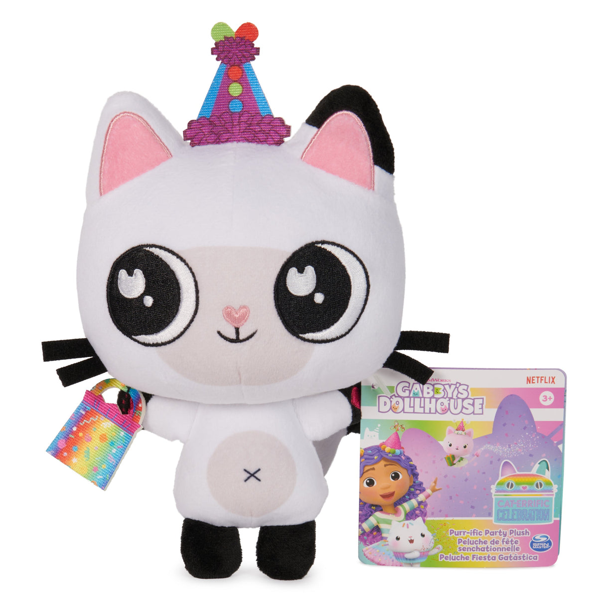 Gabby's Dollhouse Basic Plush Celebration - Pandy Paws