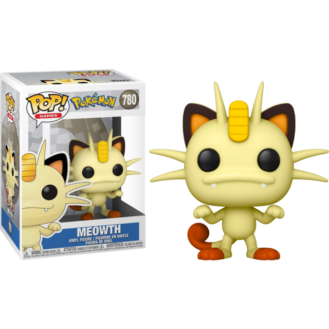 Funko Pokemon Meowth Pop! Vinyl #780