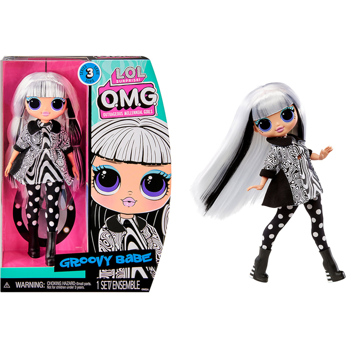 L.O.L. Surprise! OMG HoS Doll S3 - Groovy Babe